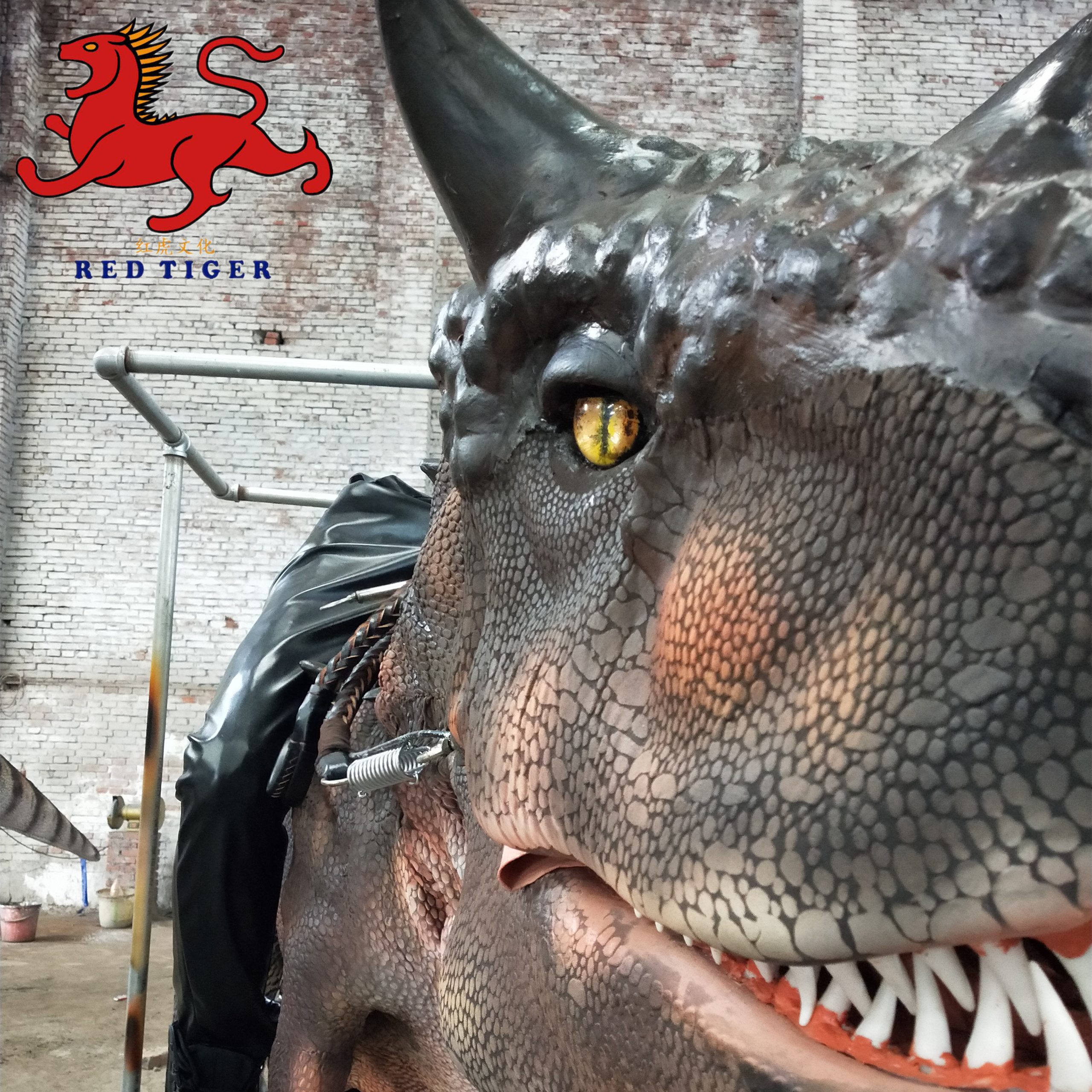 DK-9 Real Looking Walking Ride Dinosaur