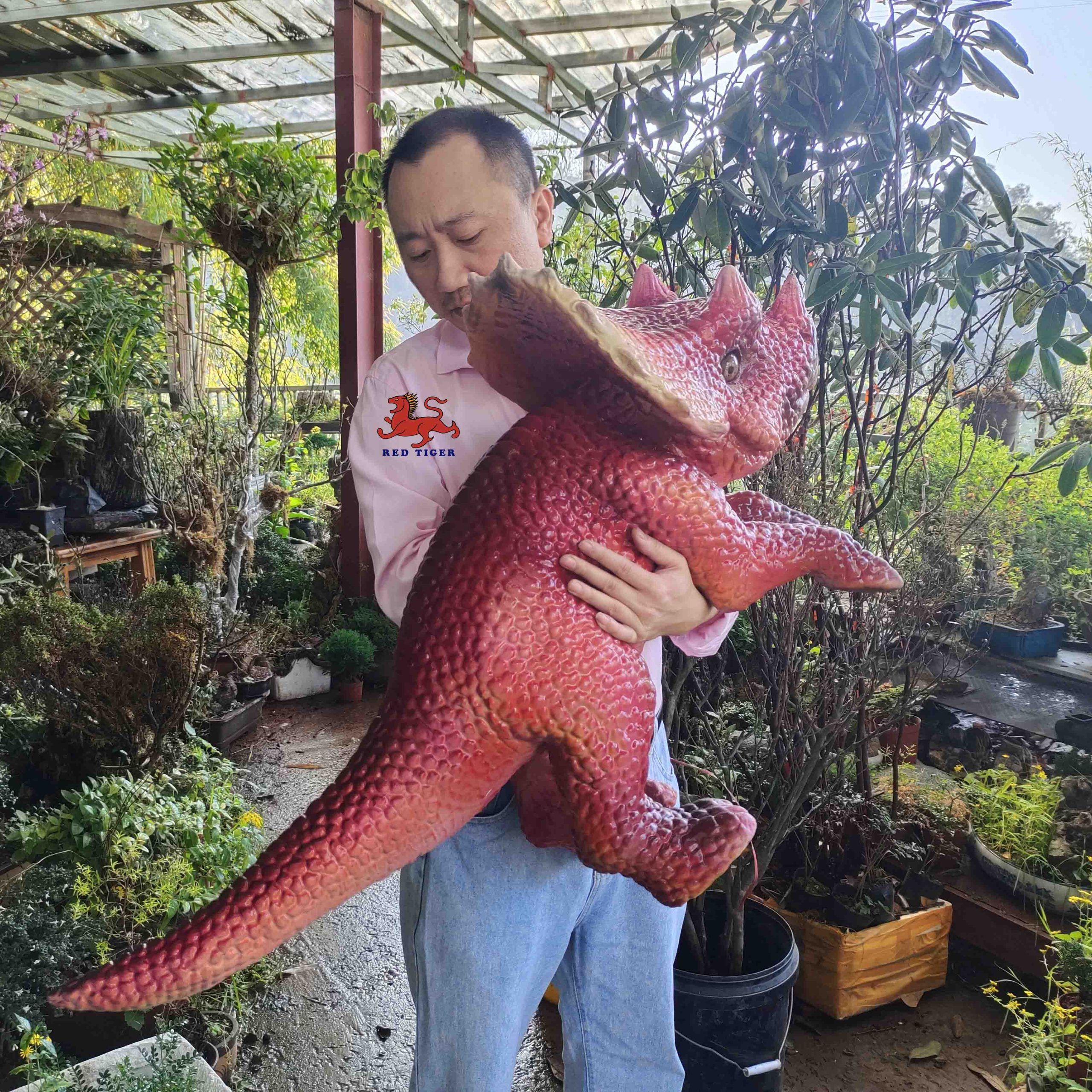 amusement park products robotic animatronics baby realistic raptor robot dinosaur puppet for sale