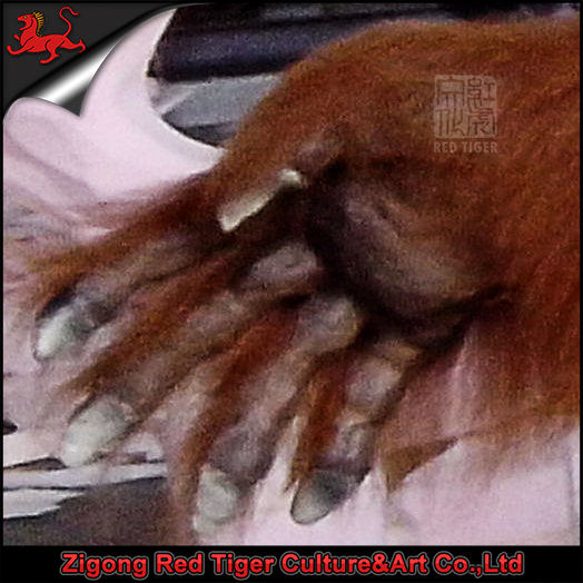 Life Size Animatronic Animal Model of Orangutan for Sale