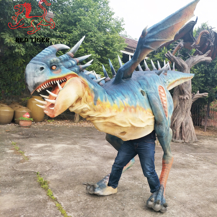 Walking With Simulation Animatronic Dinosaur Costume