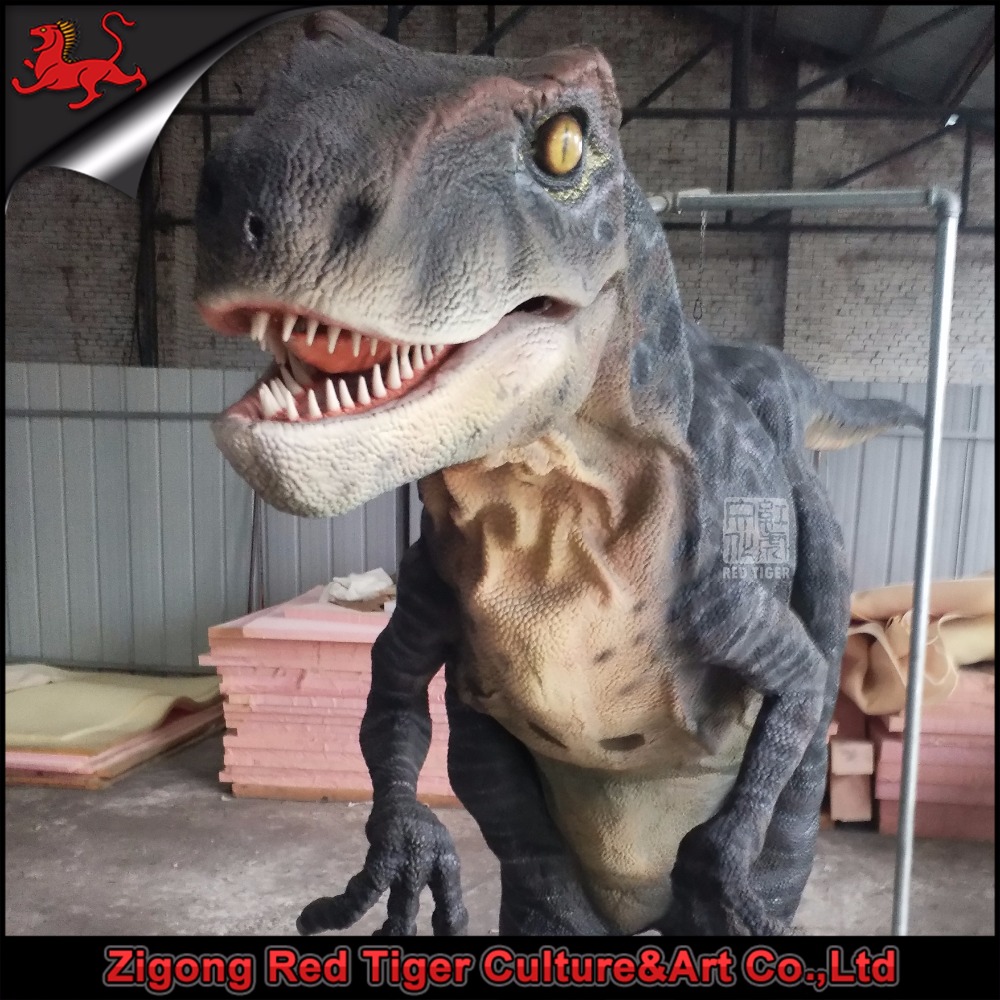 Amusement Animatronic Walking Dinosaur Dragon Costume