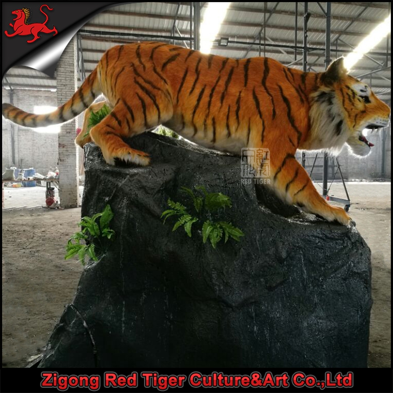 Life Size Realistic Animatronic Simulation Big Size tiger for Sale