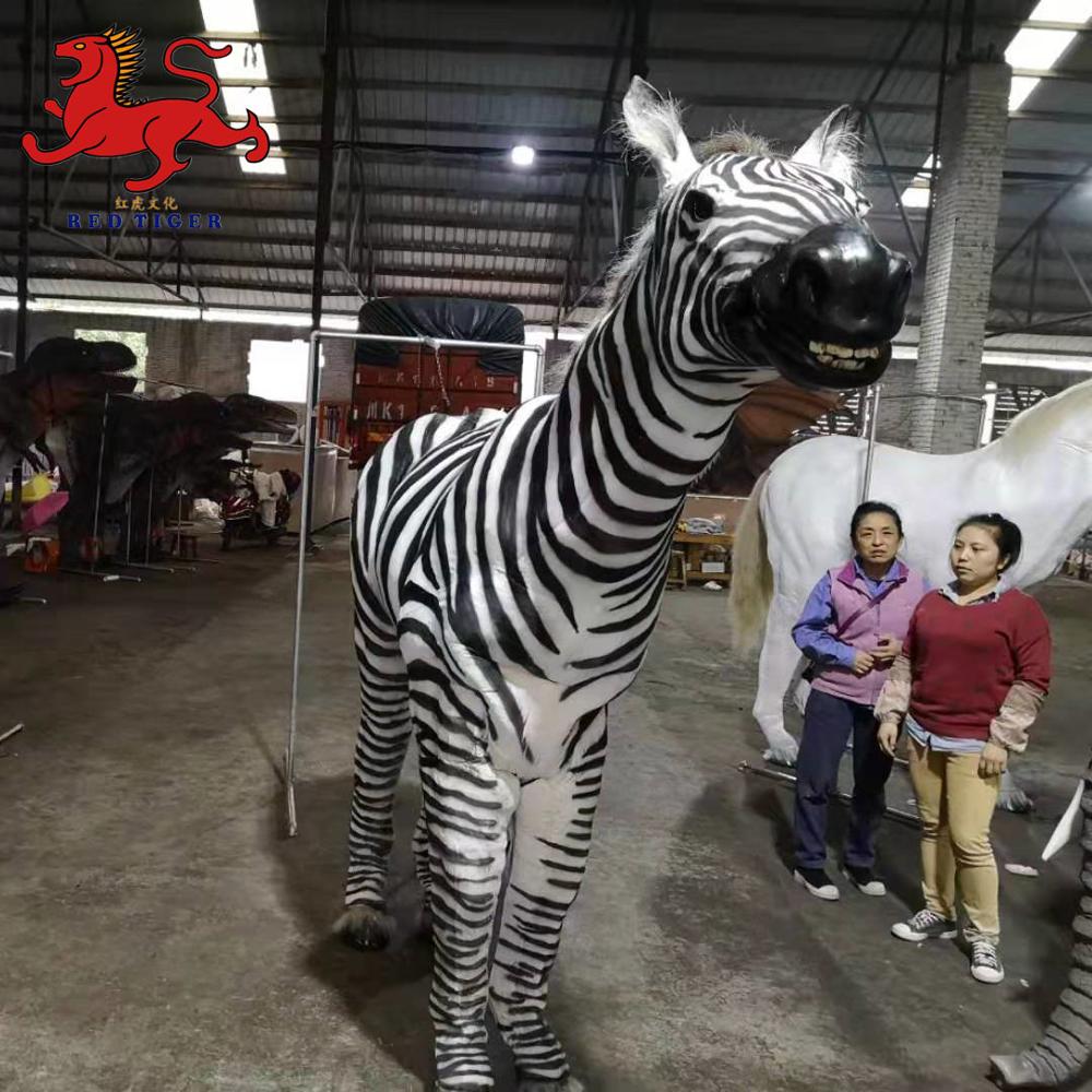 High Simulation Animatronic Zebra Costume Animal Costume for Sale