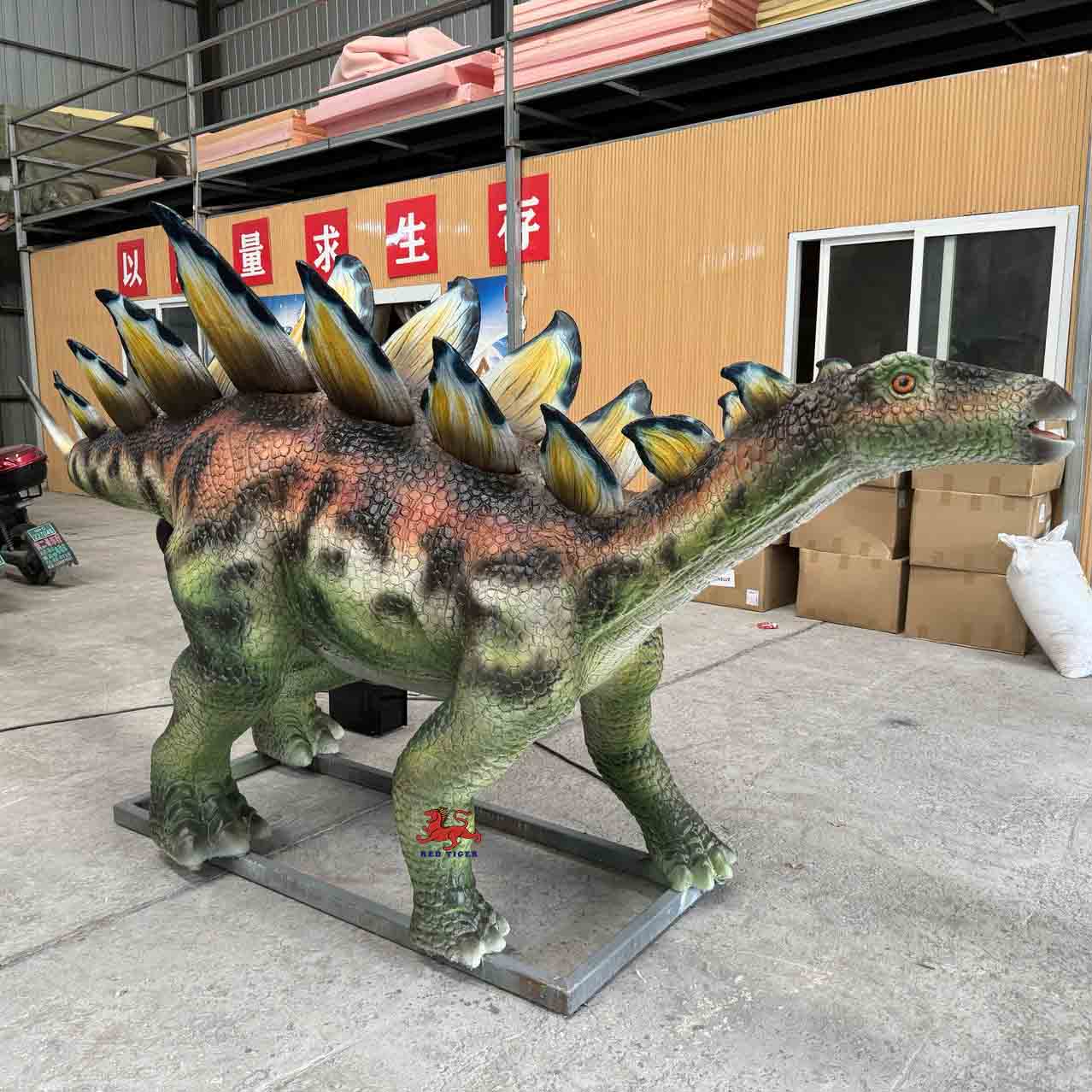 Mechanical  Dinosaurs Animatronic Dinosaur Model Statue Life Size Sculptures for Dinosaur Park Adventure Park