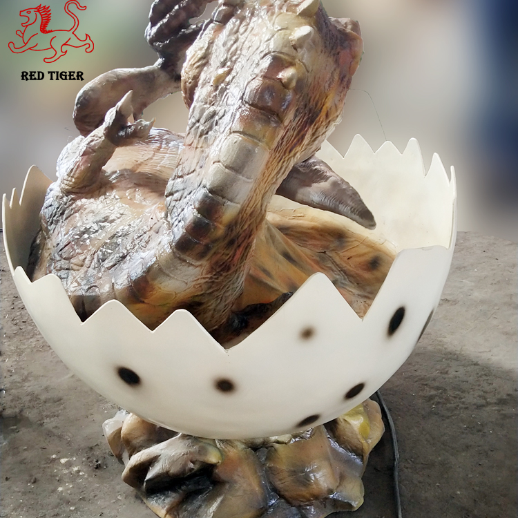 High Simulation Silicone Growing Dinosaur  Egg  for Sale