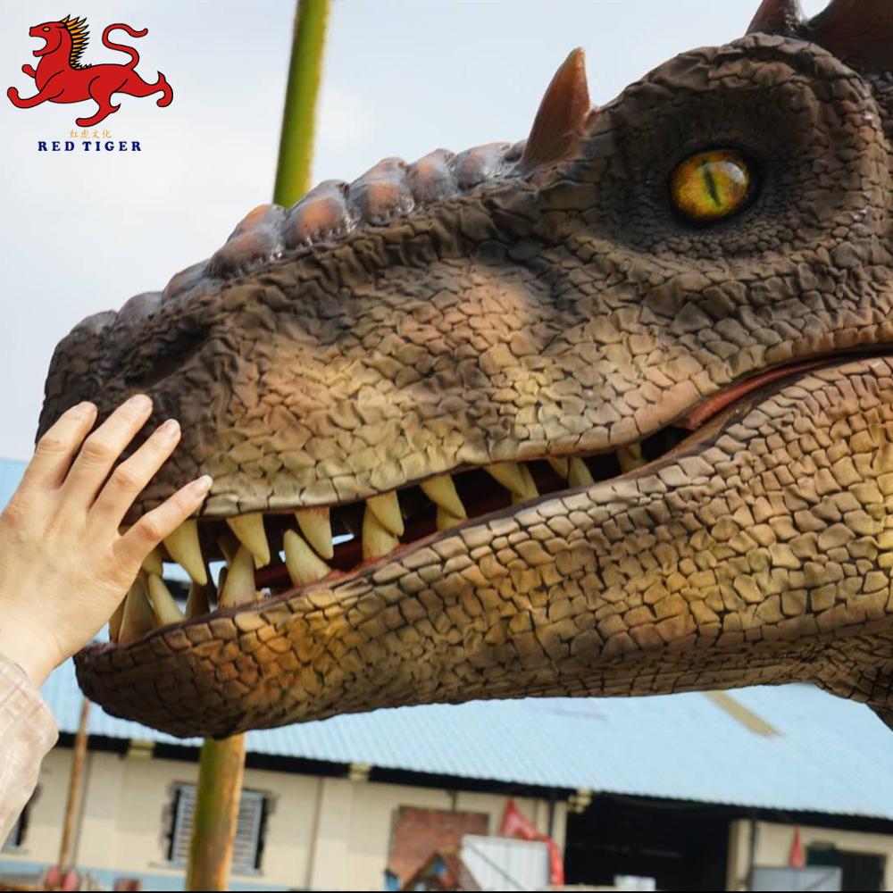 Velociraptor Animatronic Dinosaur Costume Realistic Walking for Park Show