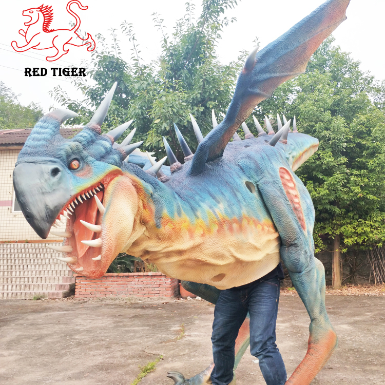 Walking With Simulation Animatronic Dinosaur Costume