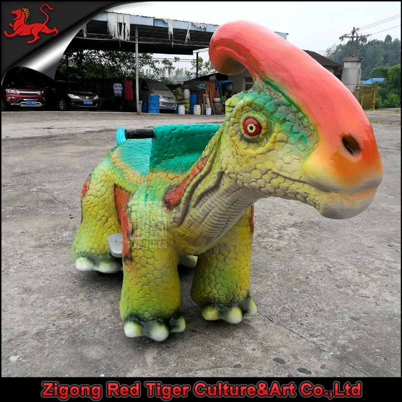 Artificial Dinosaur Rides Coin Operated Kiddie Rides for Sale