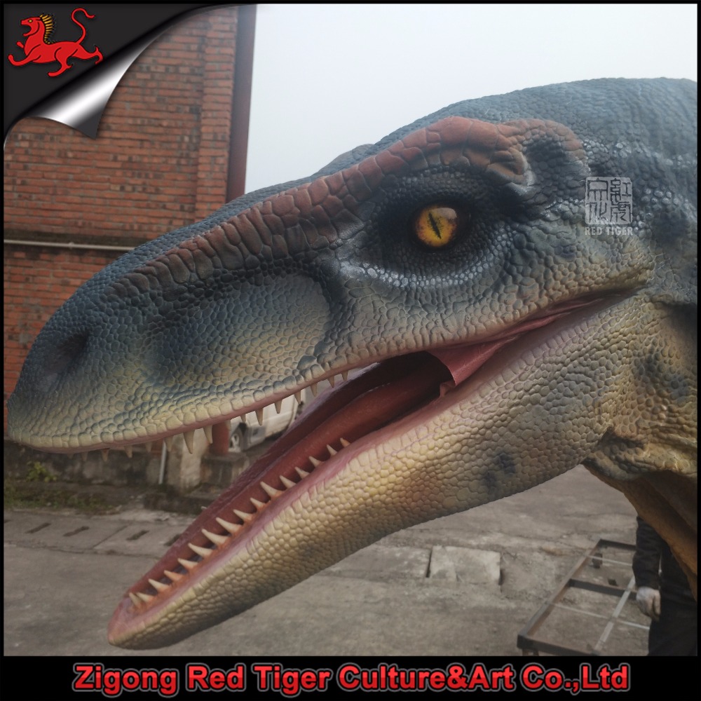 Amusement Velociraptor Dinosaur Costume