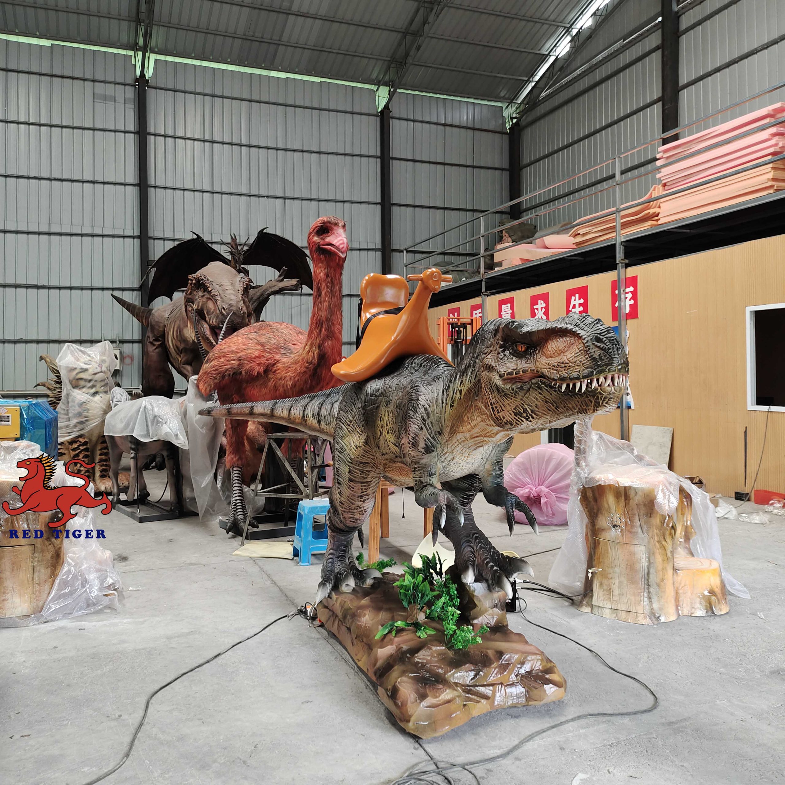Amusement Park Dinosaur Ride Most Popular Dinosaur Ride