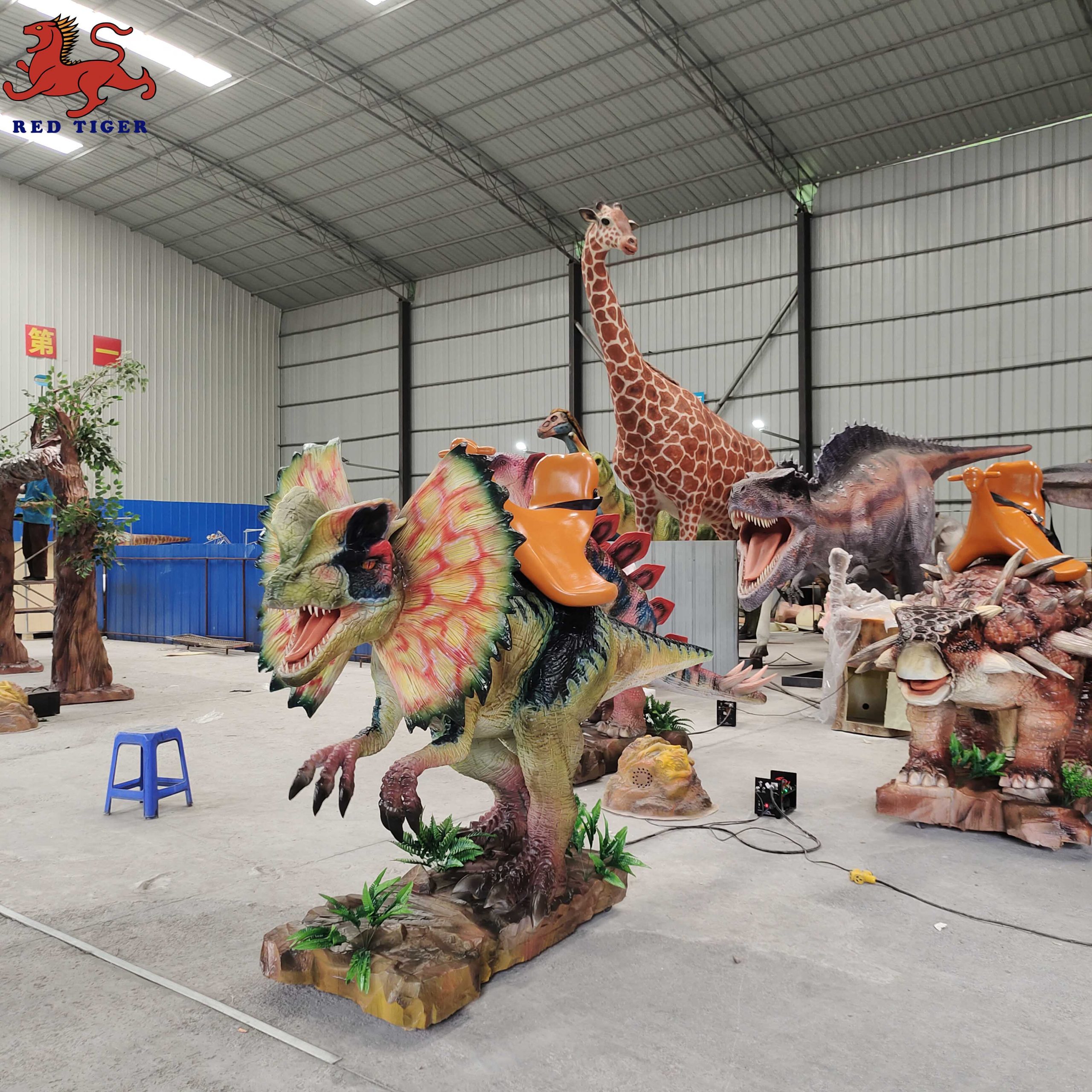 Amusement Park Dinosaur Ride Most Popular Dinosaur Ride
