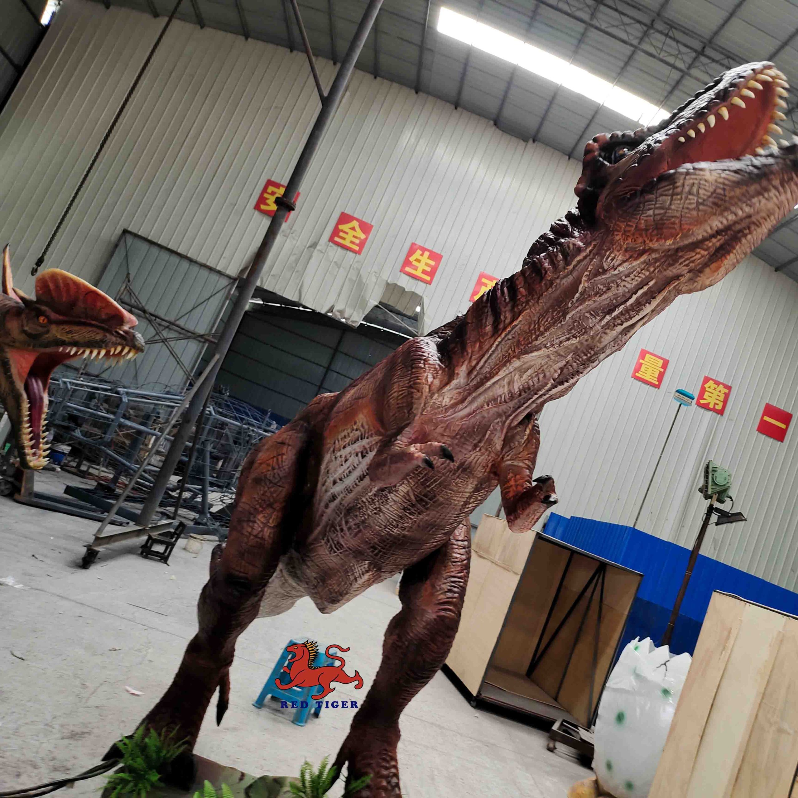 Dino Park Realistic Dinosaur Electronic Juguetes De Dinosaurio Animatronico Dinosaur Open Mouth Made in China