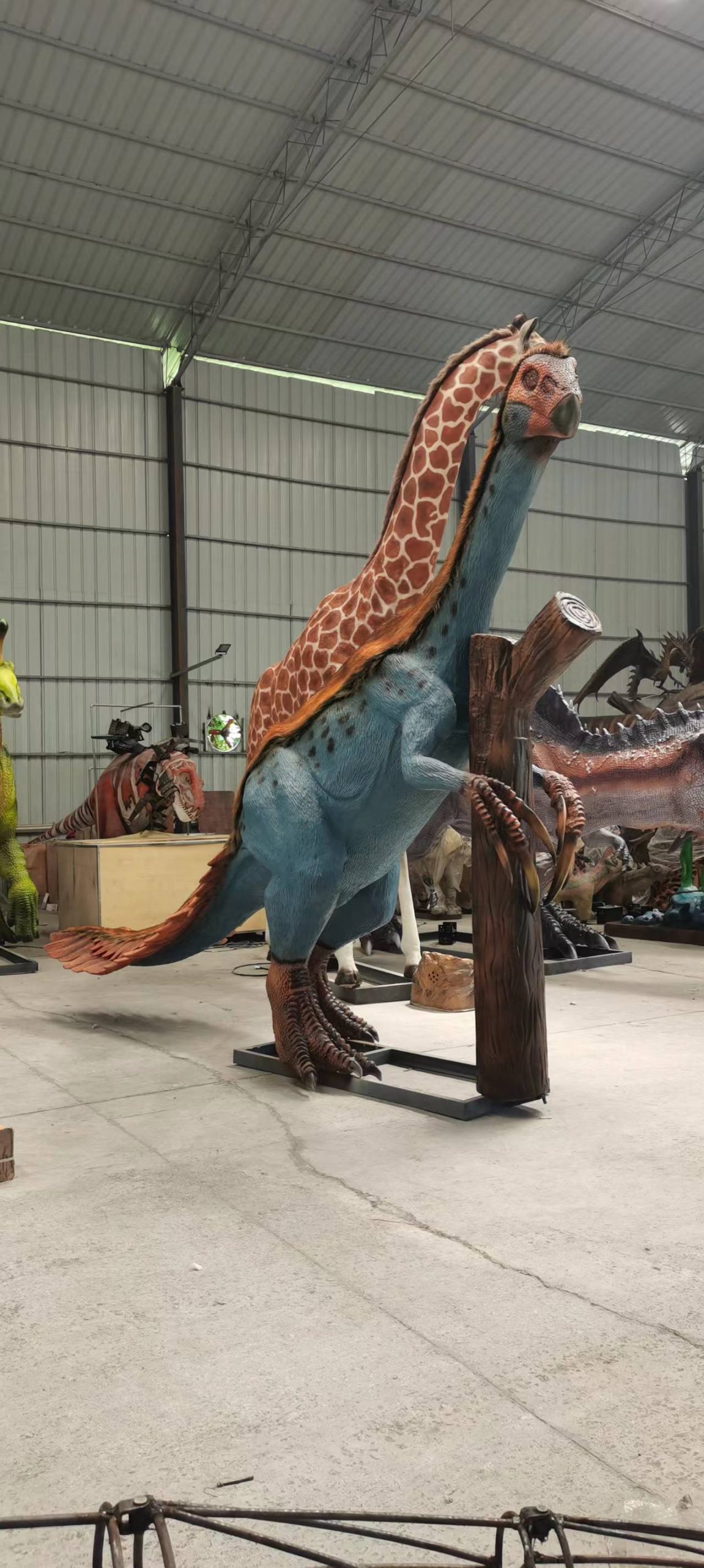 Animatronic Life-Size Dinosaur Models with Sound & Motion | Simulation  Dinosaurs Therizinosaurus for Theme Parks