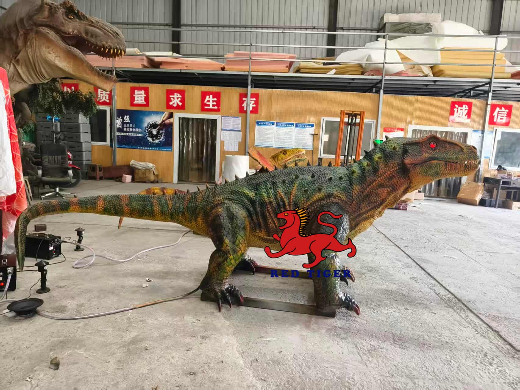 High Simulation Animatronic Dinosaur Electric Moving Dinosaur Model for Theme Park Zoo Display