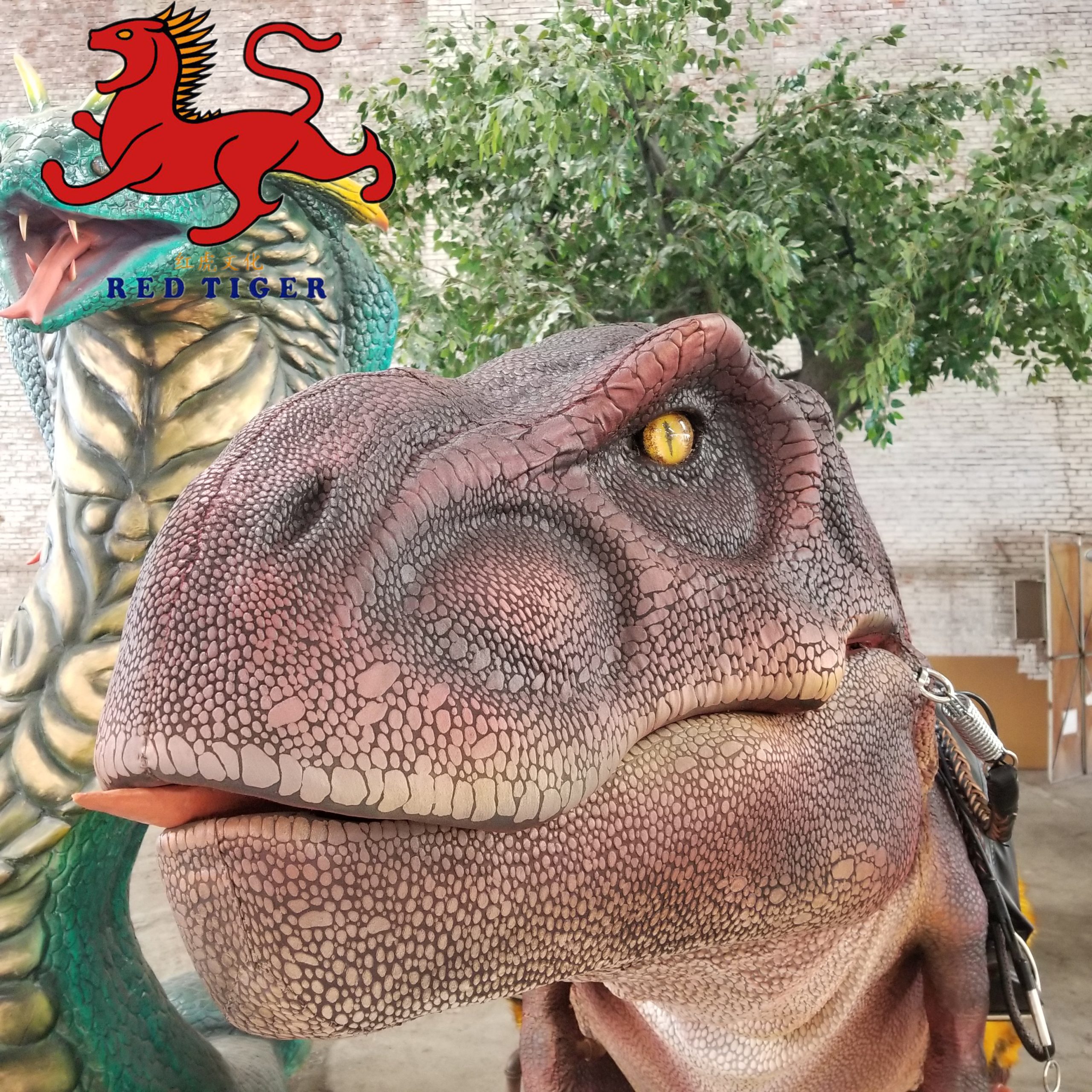 Amusement and Theme Park Attractive Awesome Ride on Dinosaur Costume