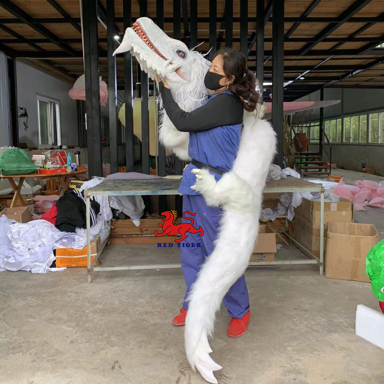 Simulation Dinosaur Hand Baby Puppet for Sale