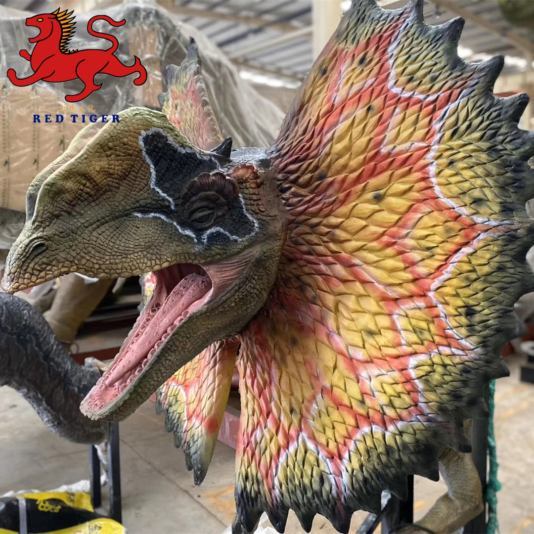Wall Mounted Animatronic Dinosaur Head