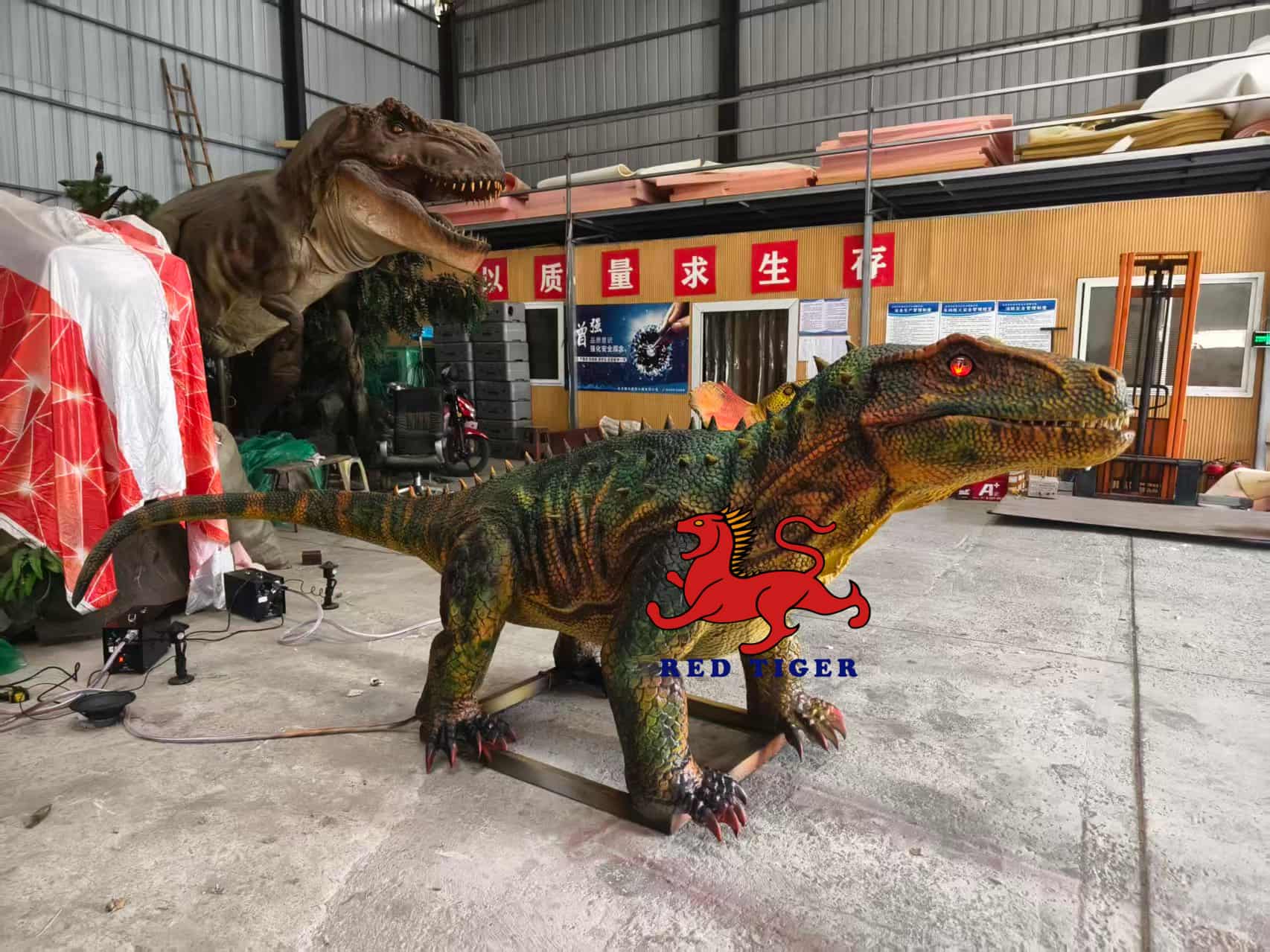 High Simulation Animatronic Dinosaur Electric Moving Dinosaur Model for Theme Park Zoo Display