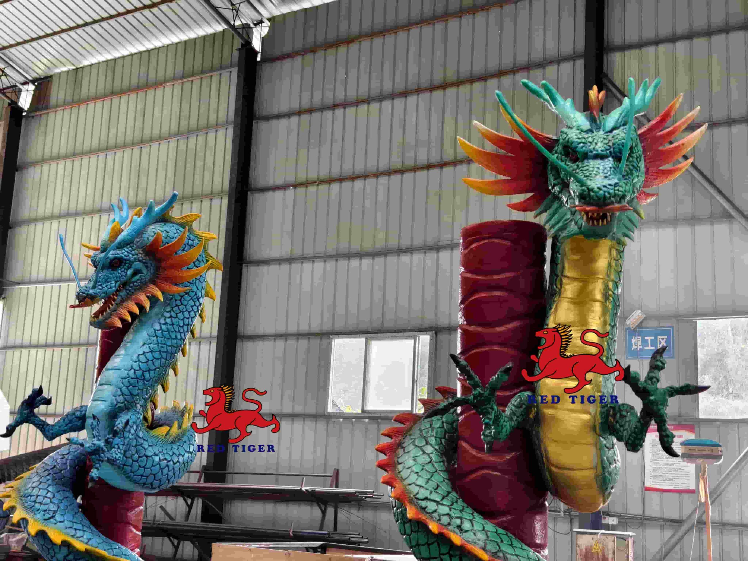 Fantastic Animatronic Dragon Simulation for Display and Events