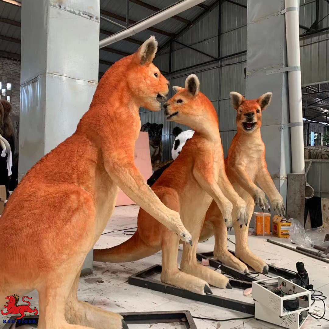 Handmade High Quality Simulation Rubber Kangaroo for Sale