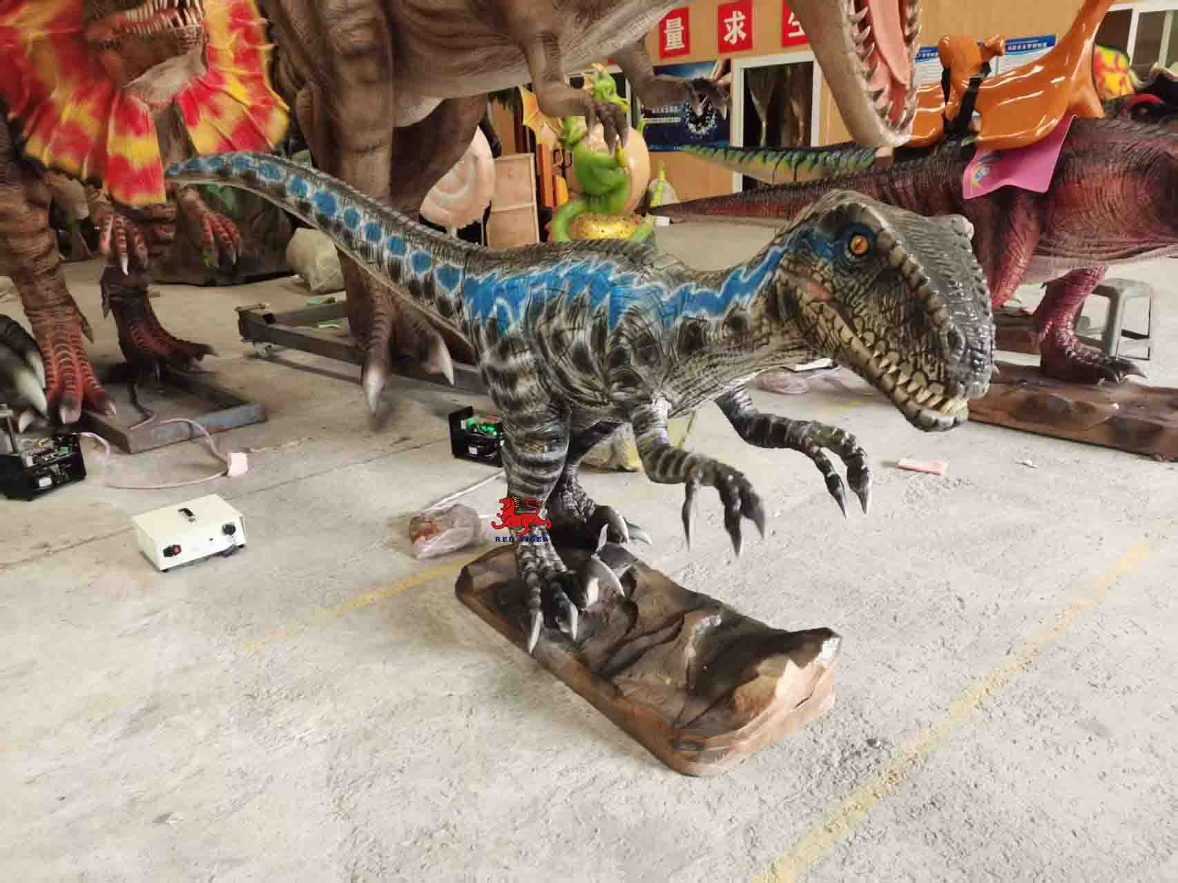 Most Popular Indoor 3D Animatronic Dinosaur Model Lifelike Metal Shopping Malls Adventure Parks Airports Daycares Kindergartens