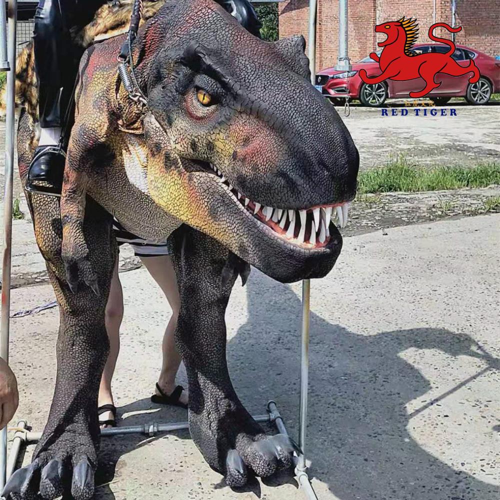 Children Entertainment Electric Walking Dinosaur Rides
