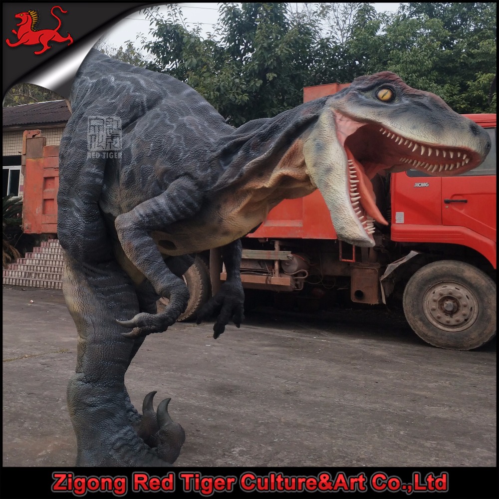 Amusement Animatronic Walking Dinosaur Dragon Costume